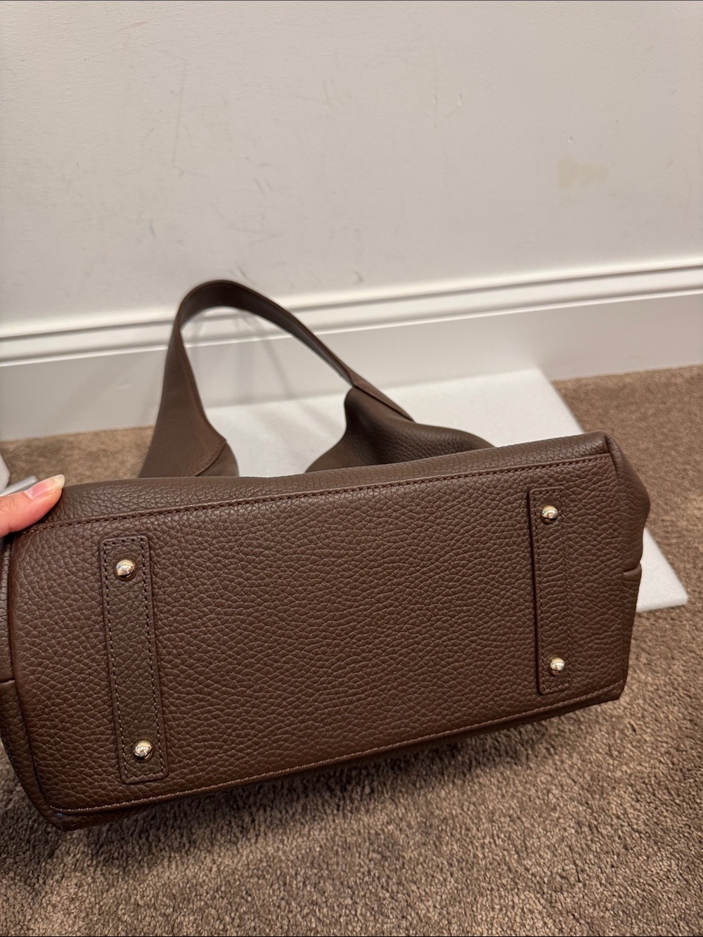 Dooney & Bourke Pebble Grain Small Logo Lock Sac shoulder bag - Picture 6 of 8